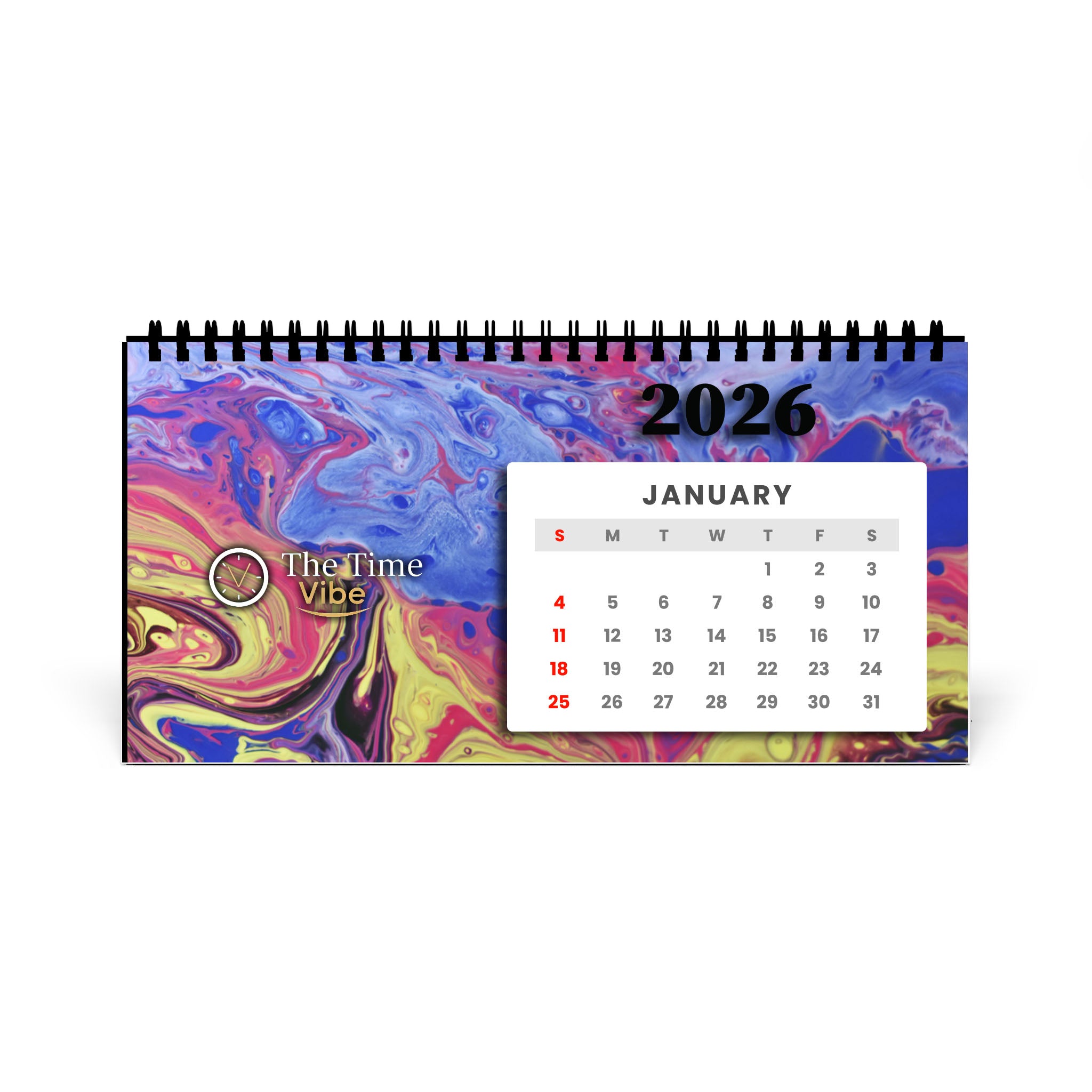 The Time Vibes Desk Calendar