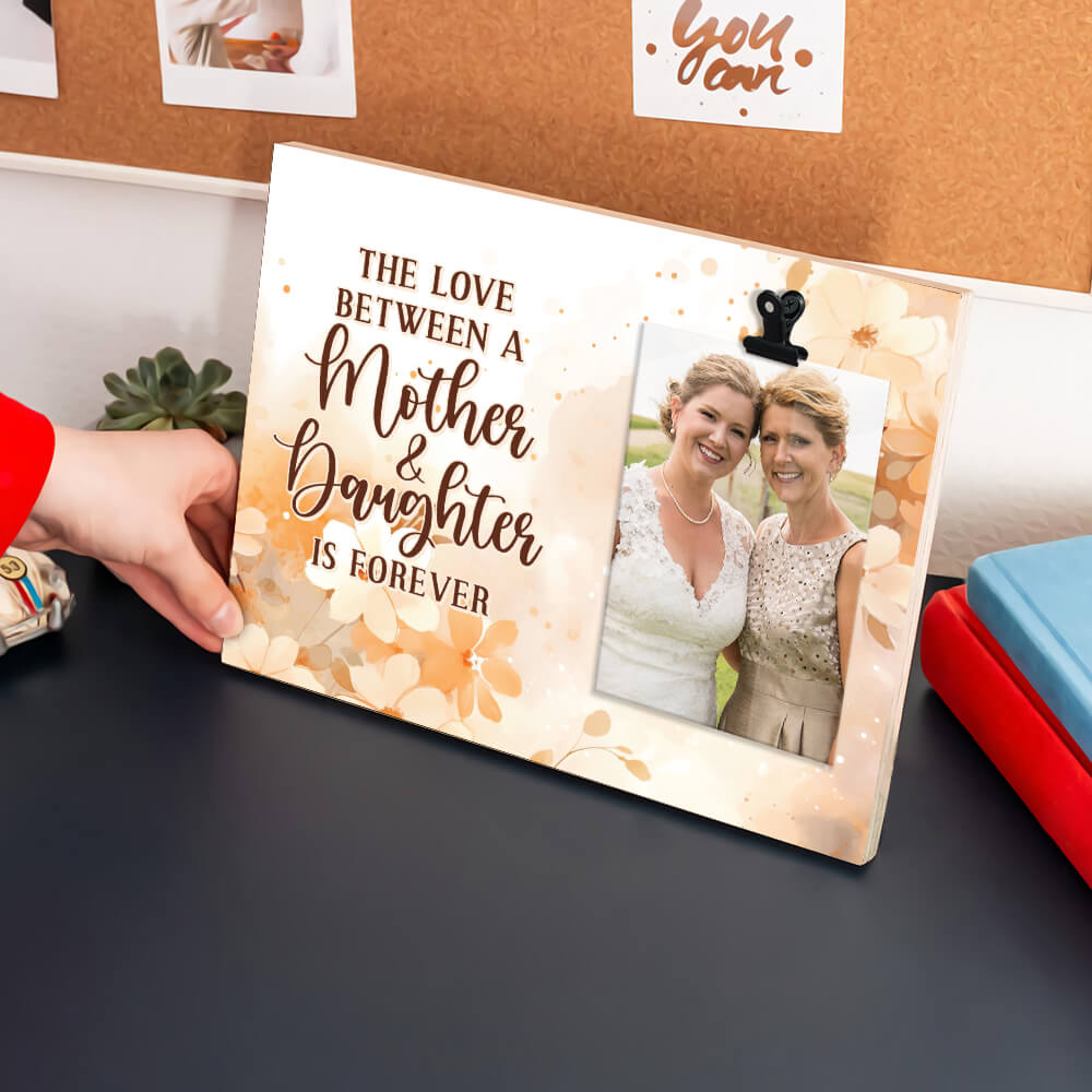 Mother & Daughter Photo Clip