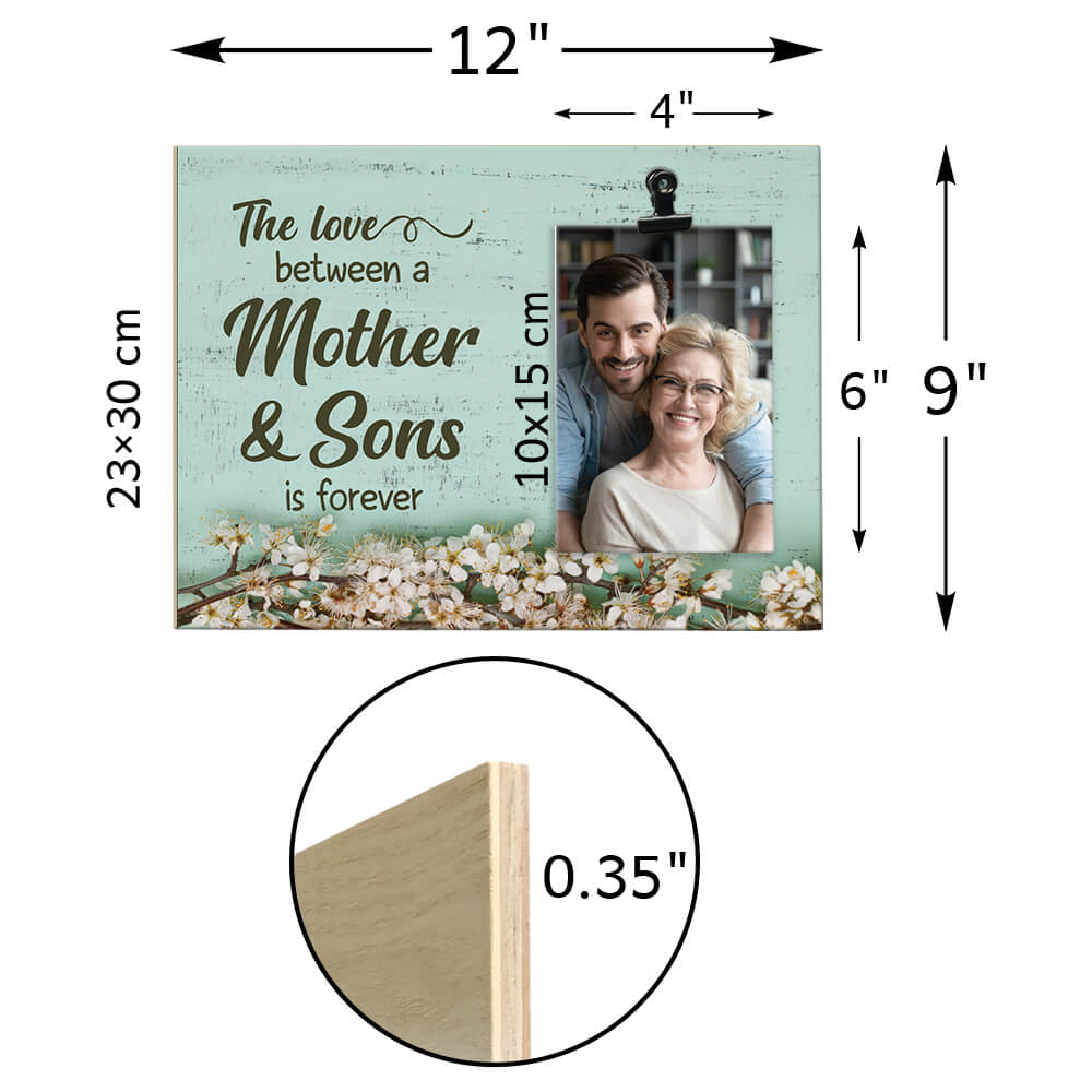 Mom & Son Photo Clip
