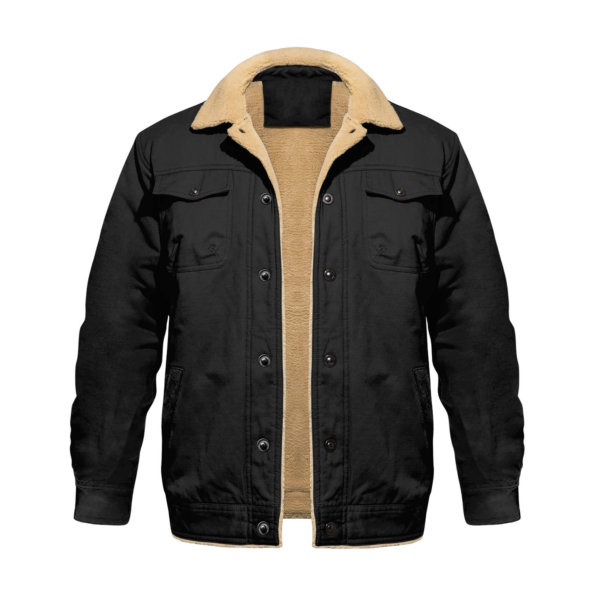 U.S Veteran Grandpa Cargo Fleece Jacket