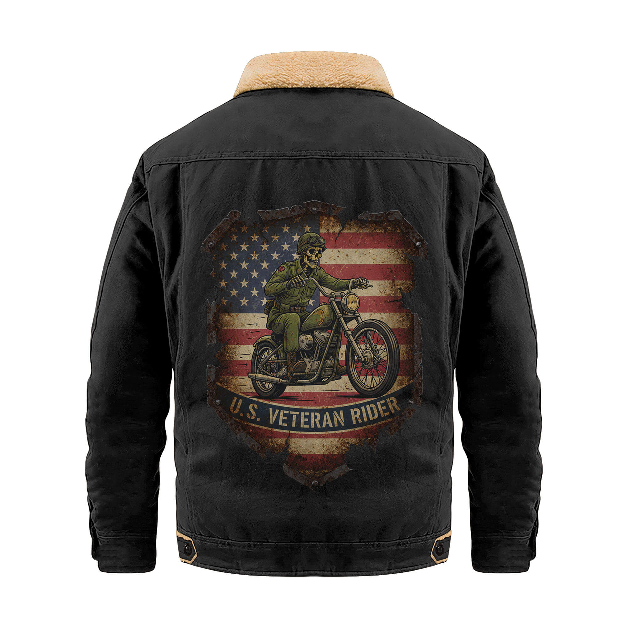 U.S Veteran Rider Cargo Fleece Jacket