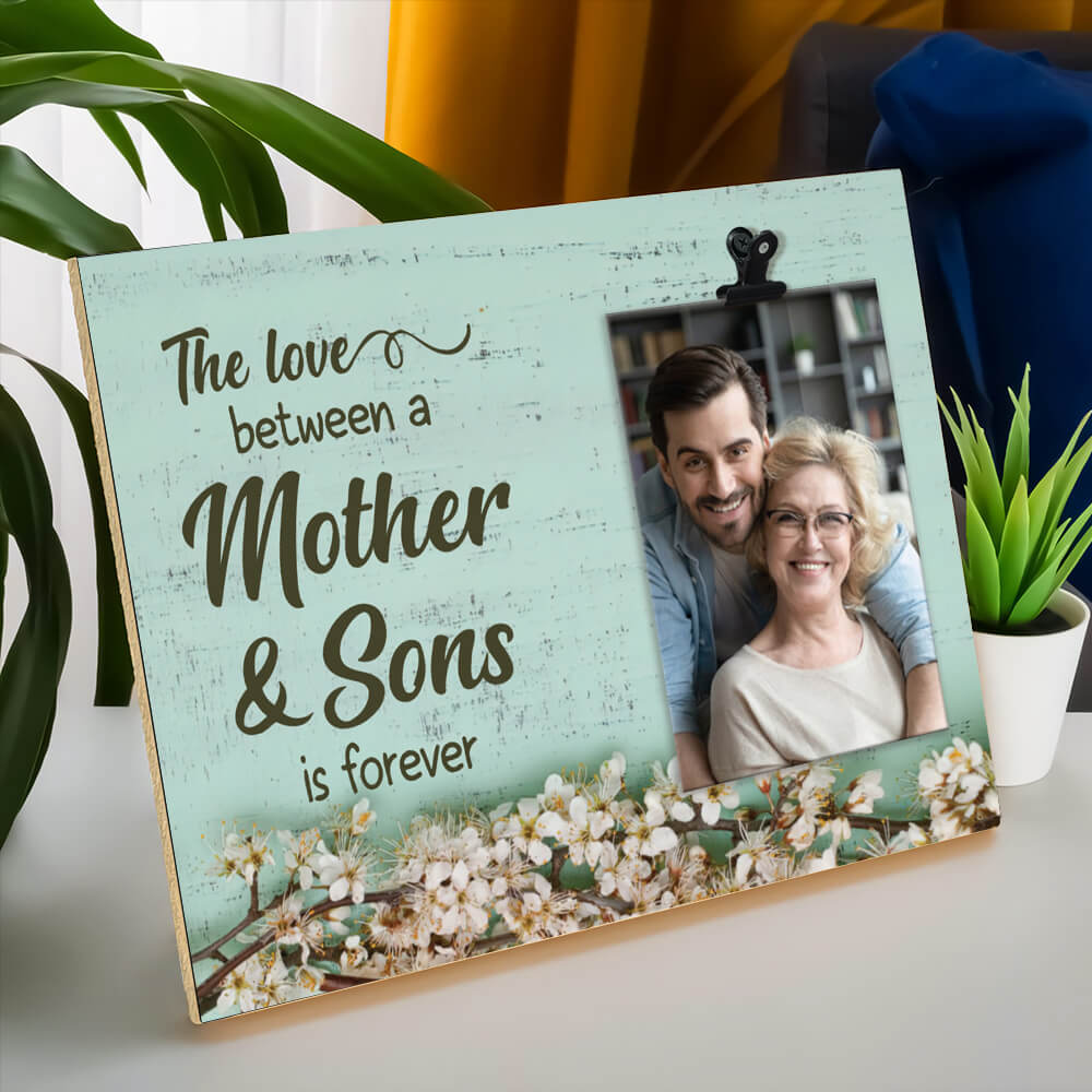 Mom & Son Photo Clip