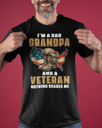 Veteran Nothing Scares Me T-Shirt
