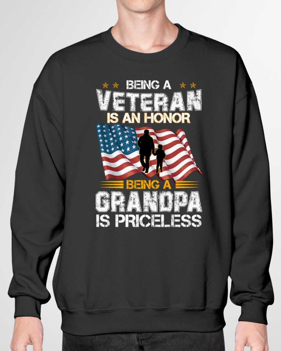 Being A Veteran Is An Honor Sweatshirt
