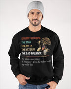 Grumpy Grandpa He Knows Everything Sweatshirt