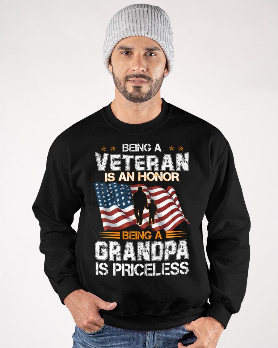 Being A Veteran Is An Honor Sweatshirt