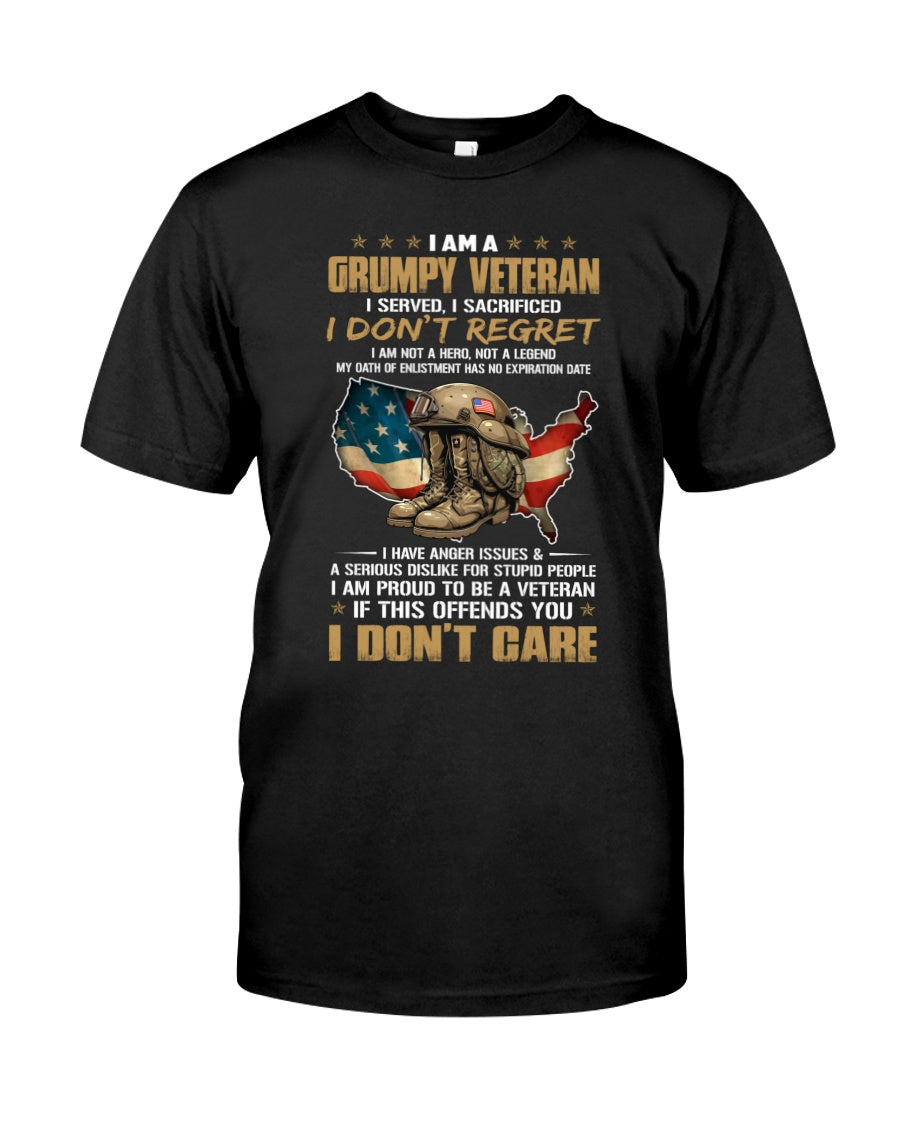 I Am A Grumpy Veteran T-Shirt