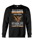I'm A Veteran Grandpa Sweatshirt