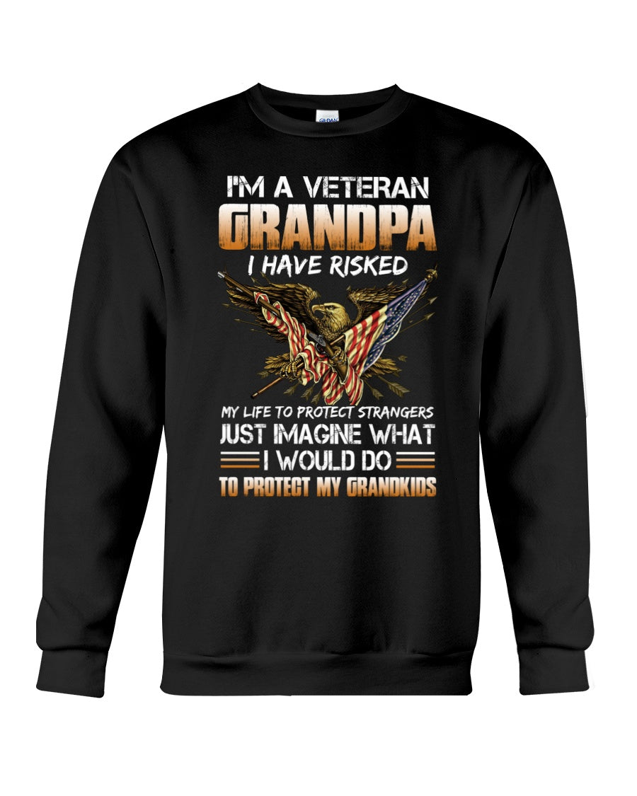 I'm A Veteran Grandpa Sweatshirt