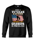 Being A Veteran Is An Honor Sweatshirt