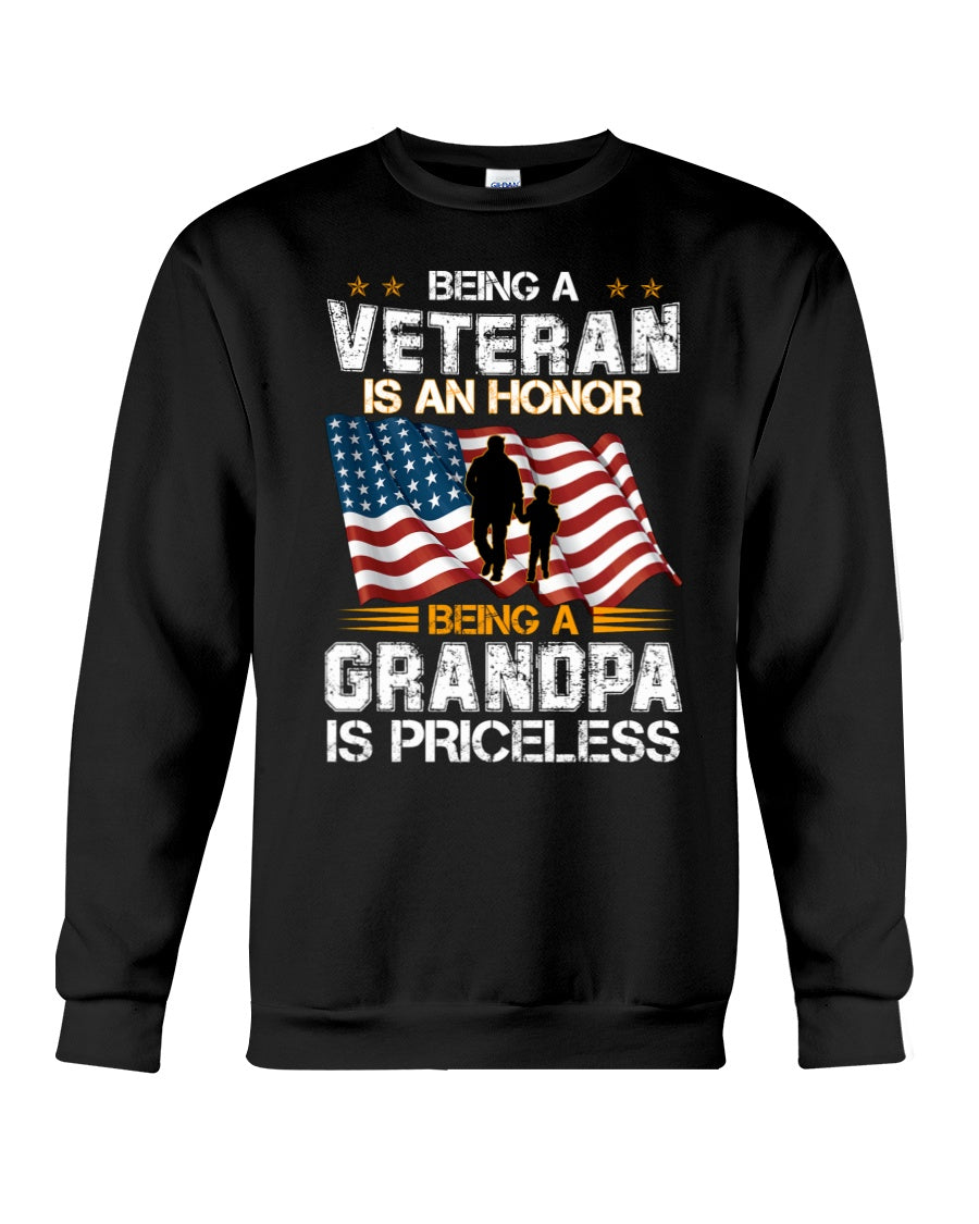 Being A Veteran Is An Honor Sweatshirt