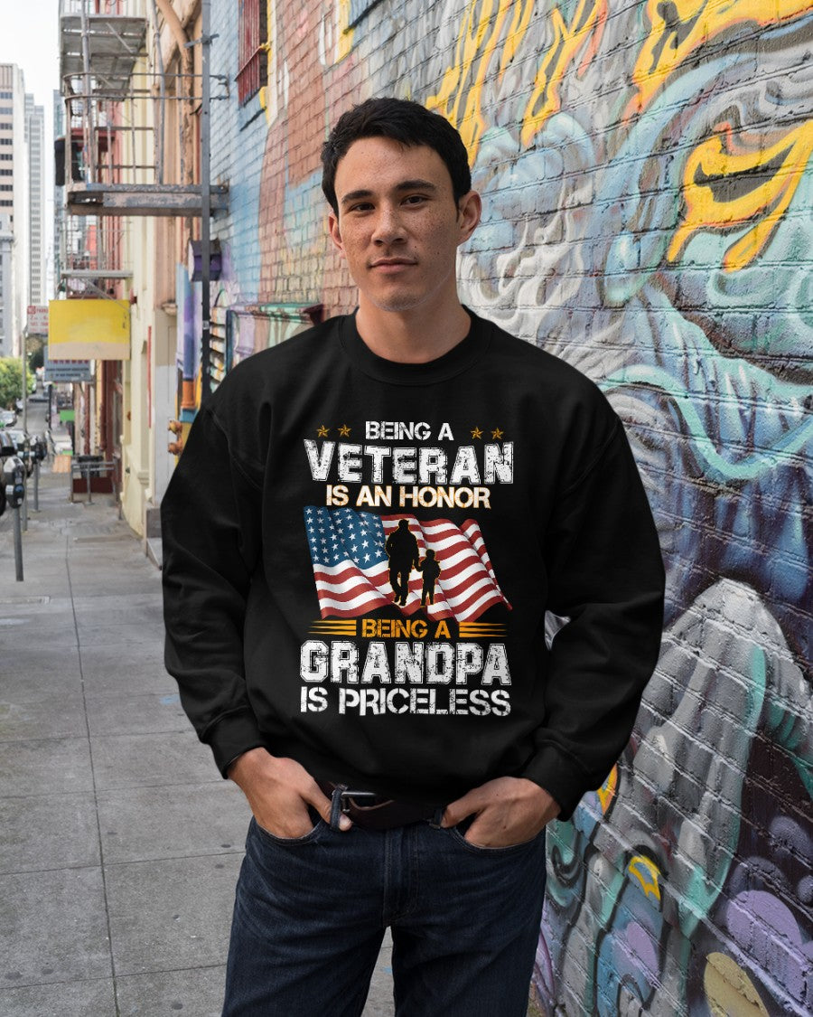 Being A Veteran Is An Honor Sweatshirt