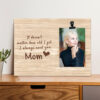 Mother's Day GiftI Always Need You Rustic Wooden Photo Clip Frame