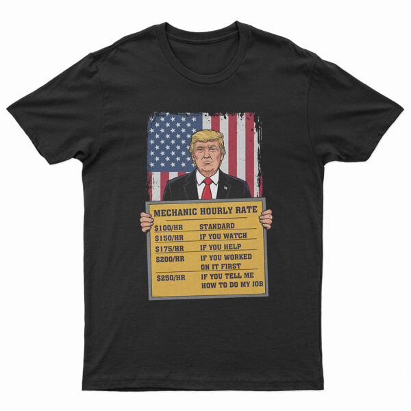 Mechanic Hourly Rate T-Shirt